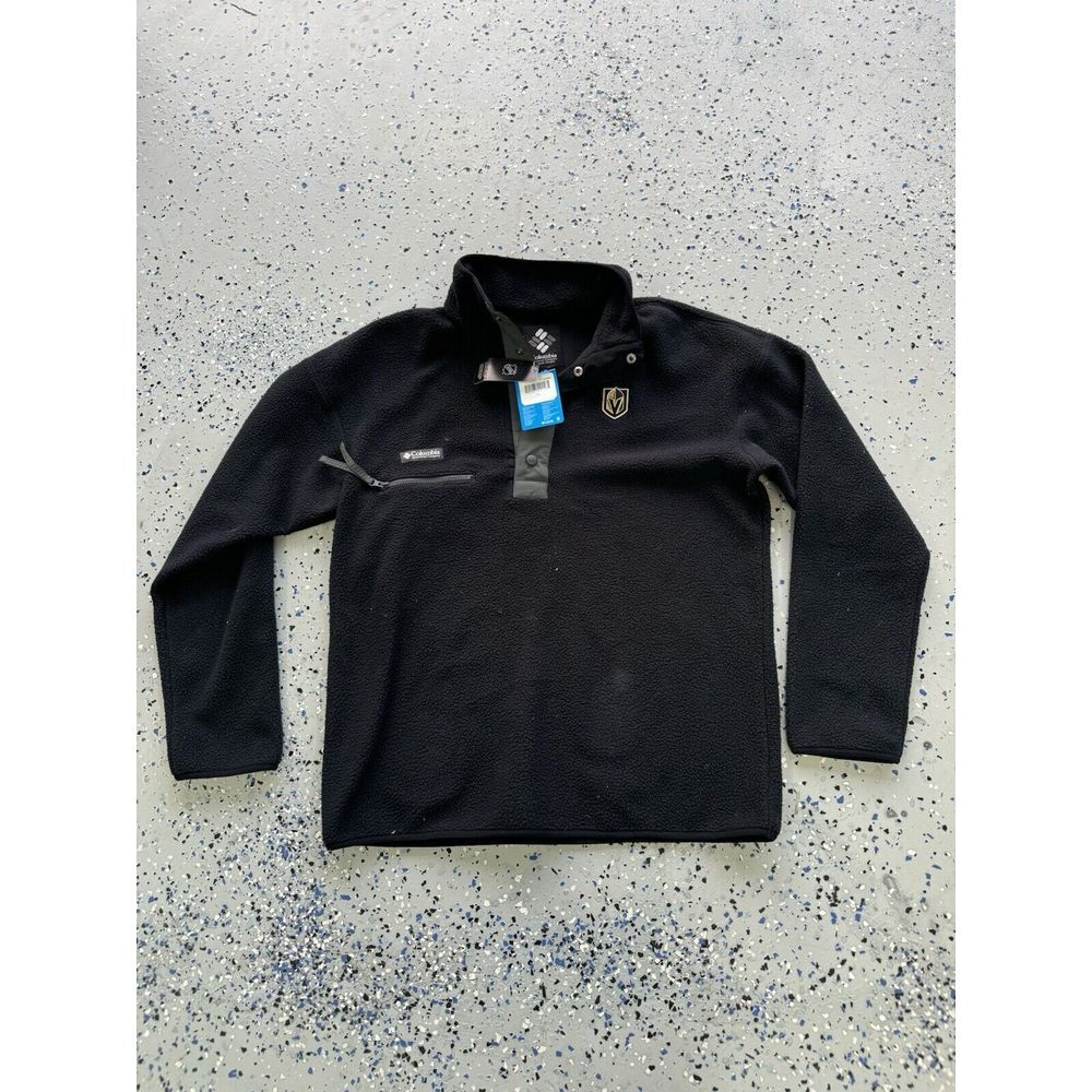Columbia Helvetia 1/2 Half Snap Fleece Size L Pullover NWT New Vegas Knights
